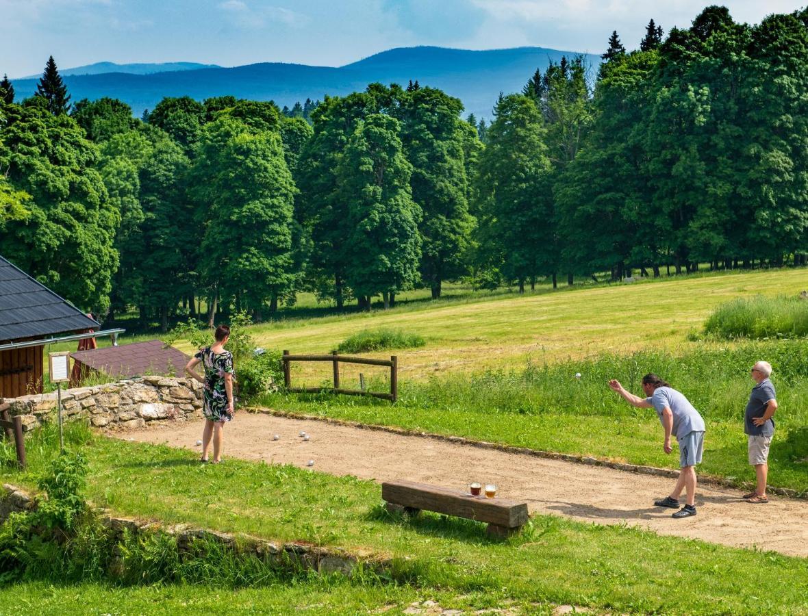 Wellness Hotel Florian Ceske Zleby Stožec Buitenkant foto
