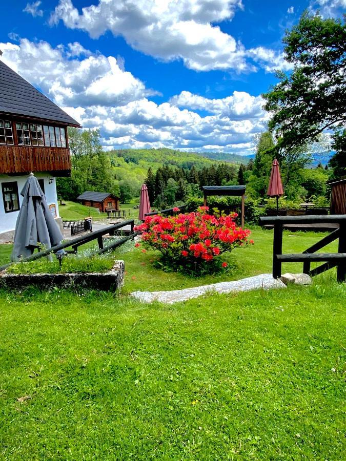 Wellness Hotel Florian Ceske Zleby Stožec Buitenkant foto