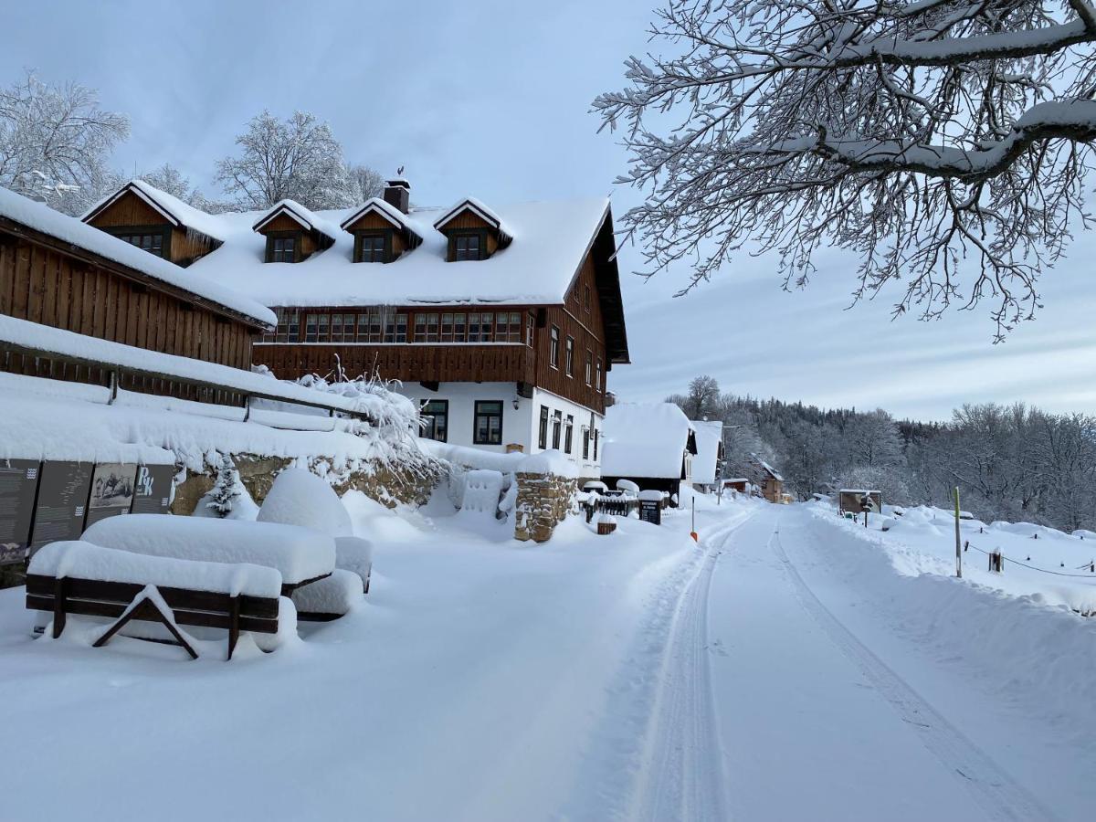 Wellness Hotel Florian Ceske Zleby Stožec Buitenkant foto