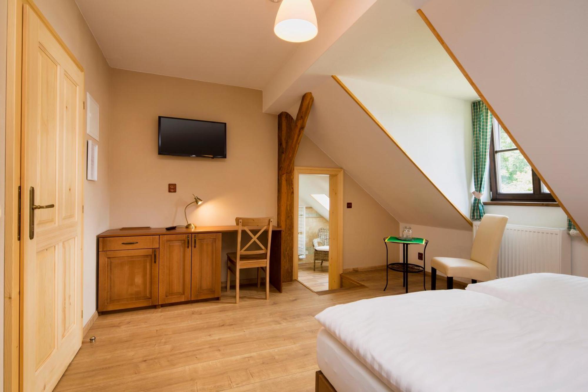 Wellness Hotel Florian Ceske Zleby Stožec Buitenkant foto