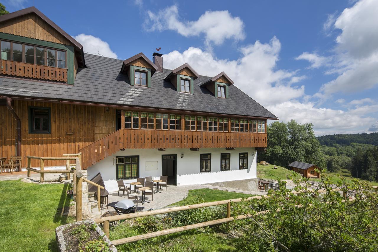Wellness Hotel Florian Ceske Zleby Stožec Buitenkant foto