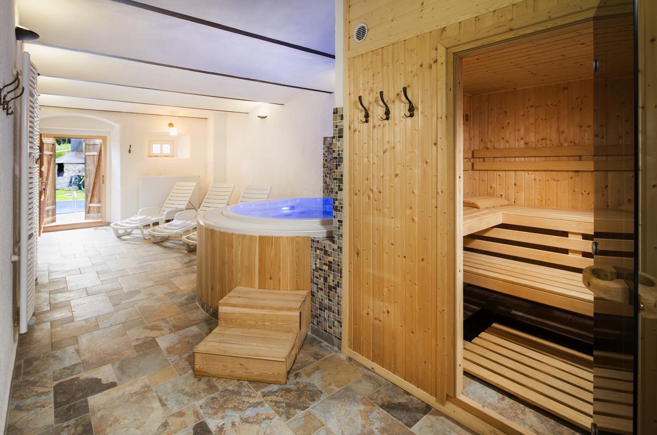 Wellness Hotel Florian Ceske Zleby Stožec Buitenkant foto