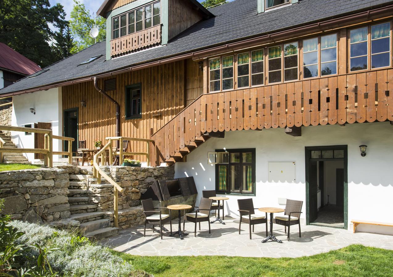 Wellness Hotel Florian Ceske Zleby Stožec Buitenkant foto