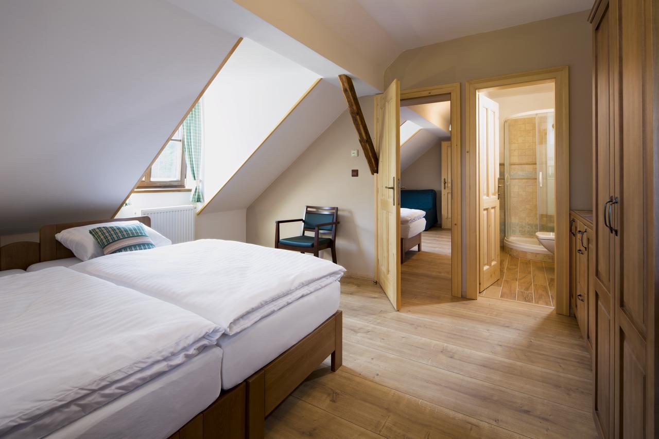 Wellness Hotel Florian Ceske Zleby Stožec Buitenkant foto